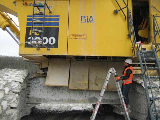 Komatsu excavator 1